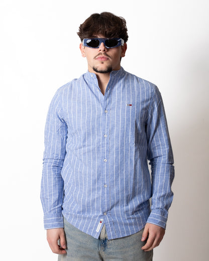 Camicia Tommy Jeans regular a strisce uomo