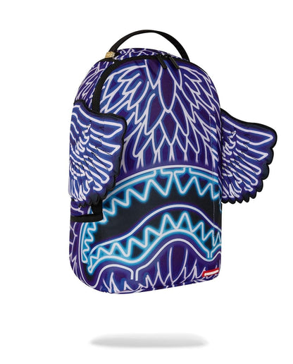 Zaino Sprayground viola Neon wing party dlx-wings backpack