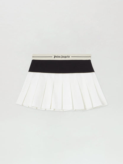 Gonna Palm Angels "Logo Straight Pleated" donna