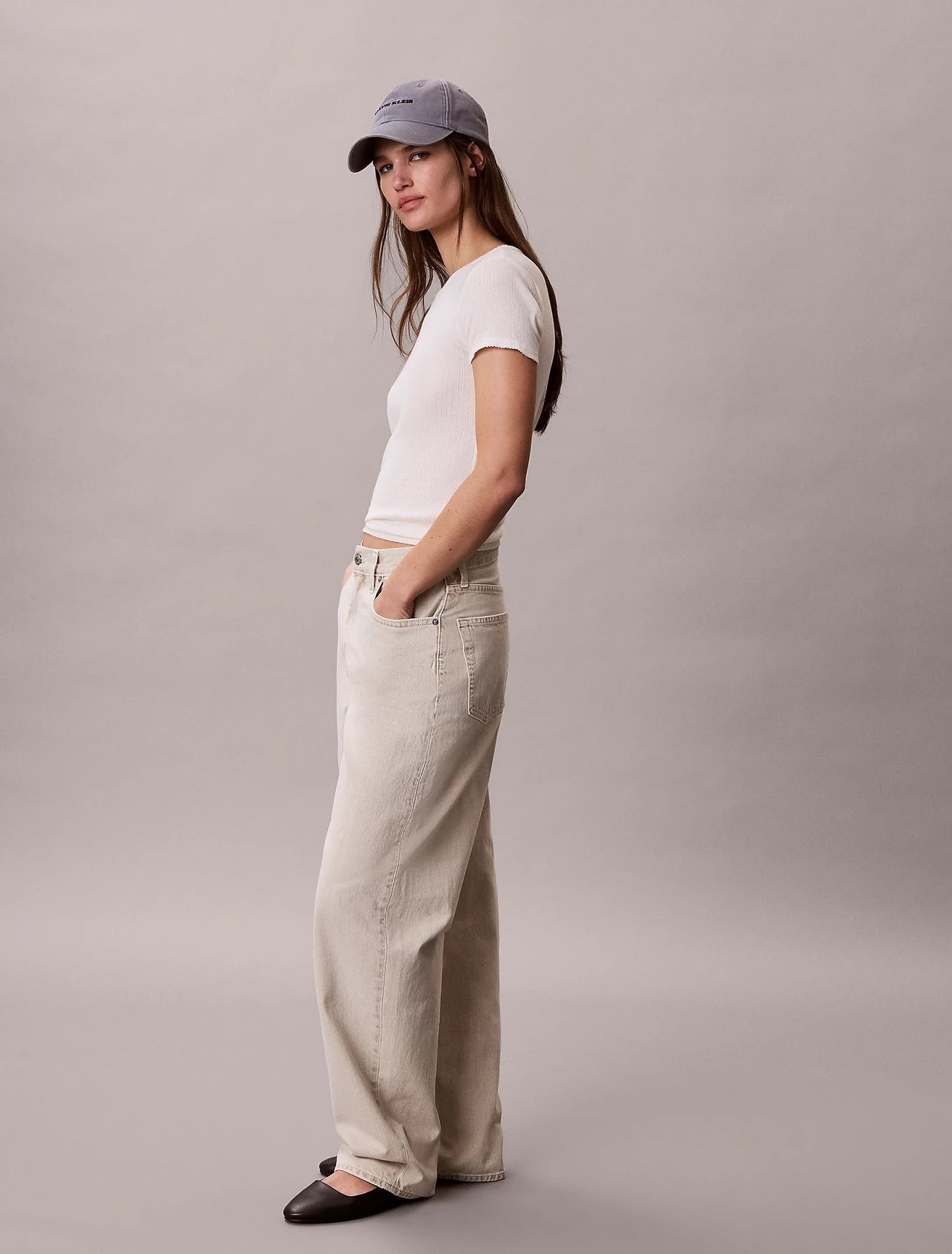 Jeans Calvin Klein "Relaxed Barrel" donna