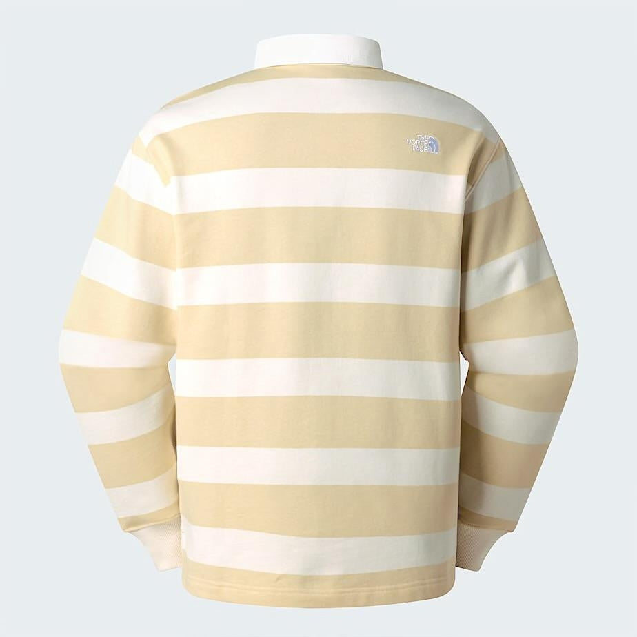 Polo The North Face in felpa a righe uomo