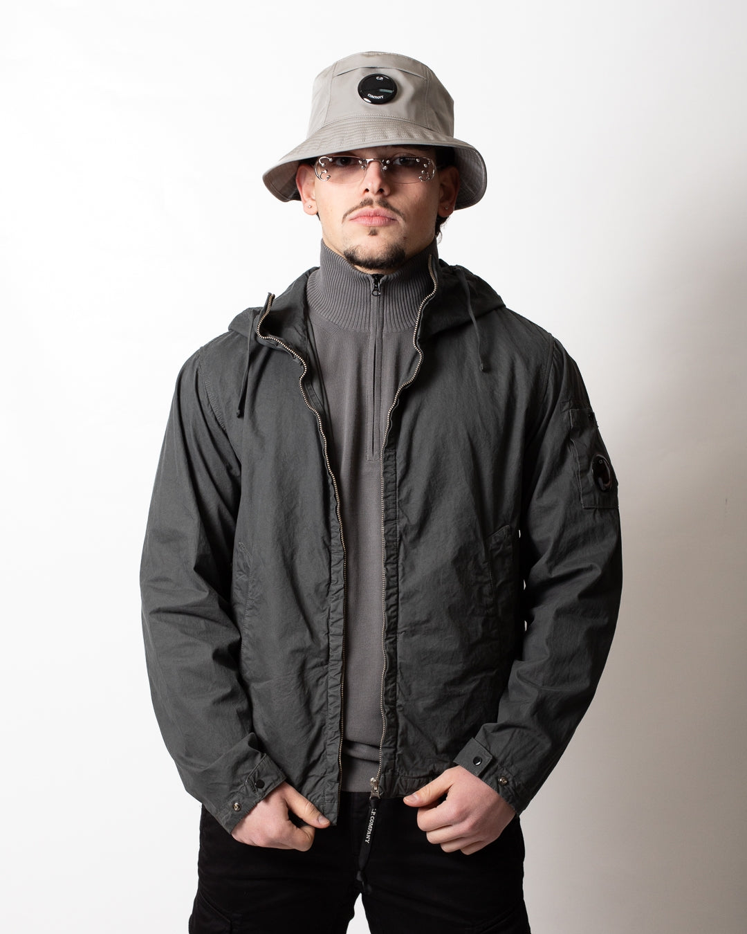 Giubbotto C.P. Company "Micro Reps" in tessuto uomo