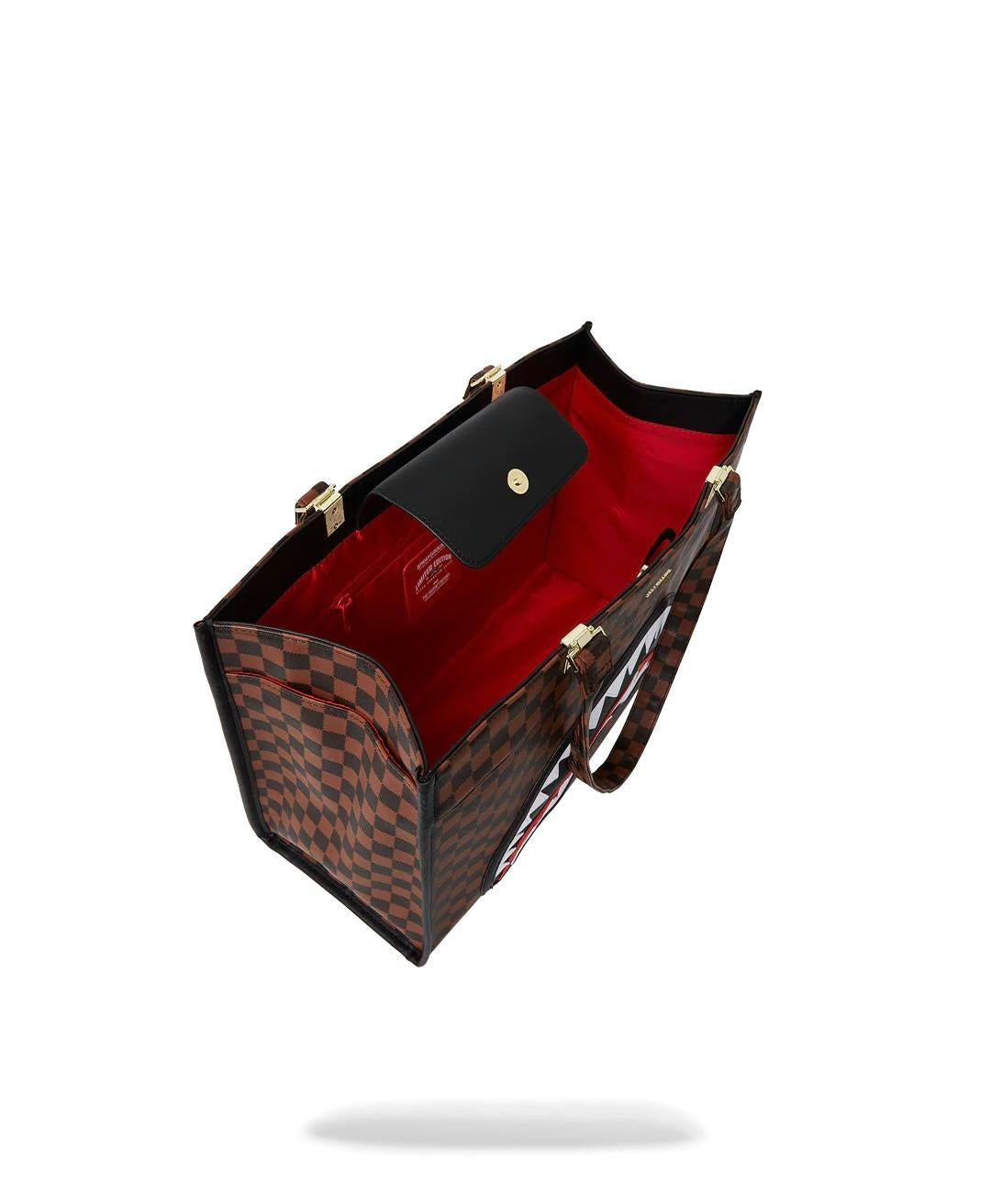 Borsa Sprayground marrone Sawtooth sharks in paris tortuga tote