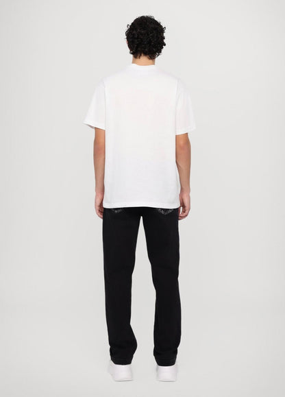 T-Shirt Versace Jeans Couture con placca logata in metallo uomo