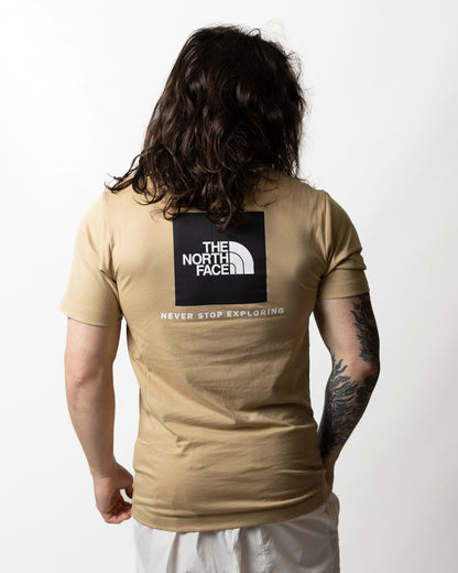T-Shirt The North Face stampa logo box uomo