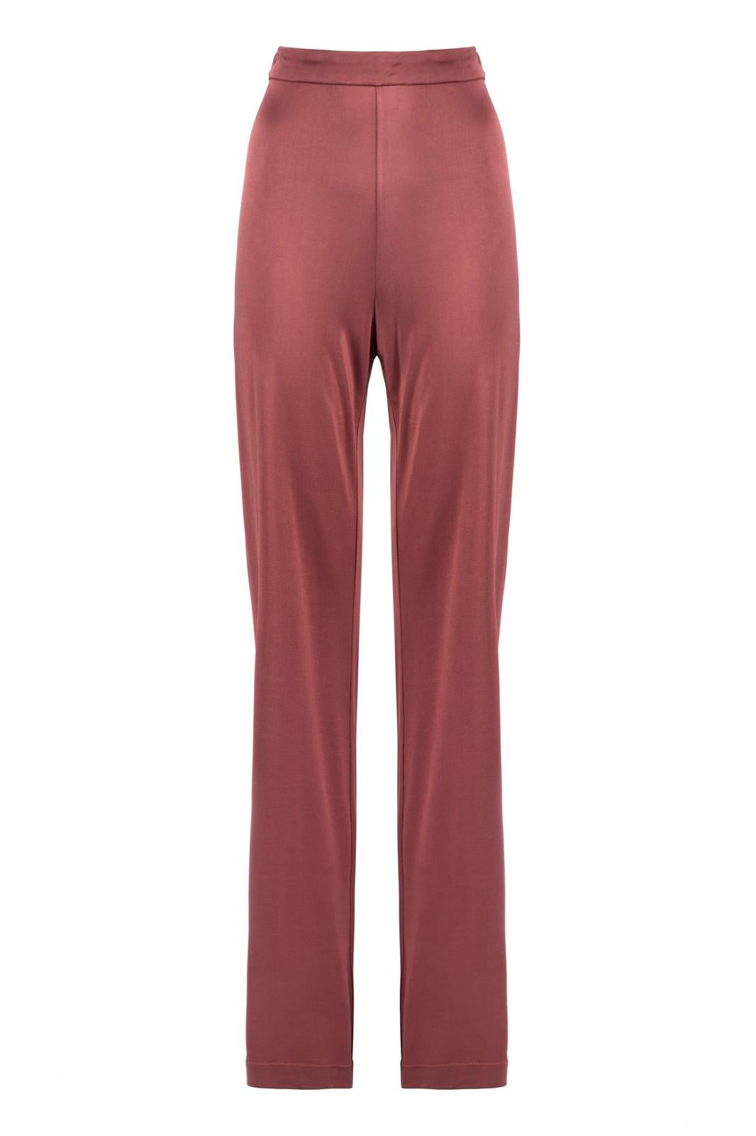 Pantalone Nenette straight in viscosa donna