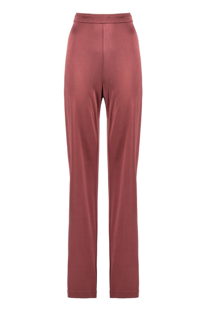 Pantalone Nenette straight in viscosa donna