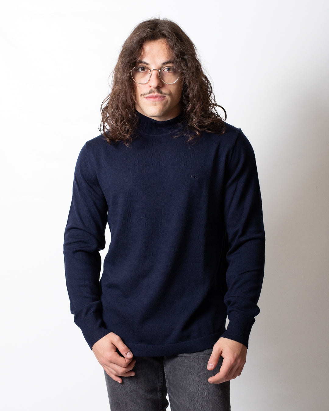 Maglia Calvin Klein in lana merino uomo