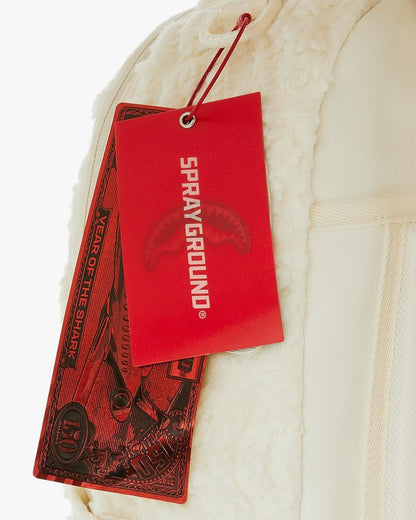 Zaino Sprayground bianco "SHERPA SHARK BACKPACK"