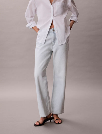 Jeans Calvin Klein 90s straight donna