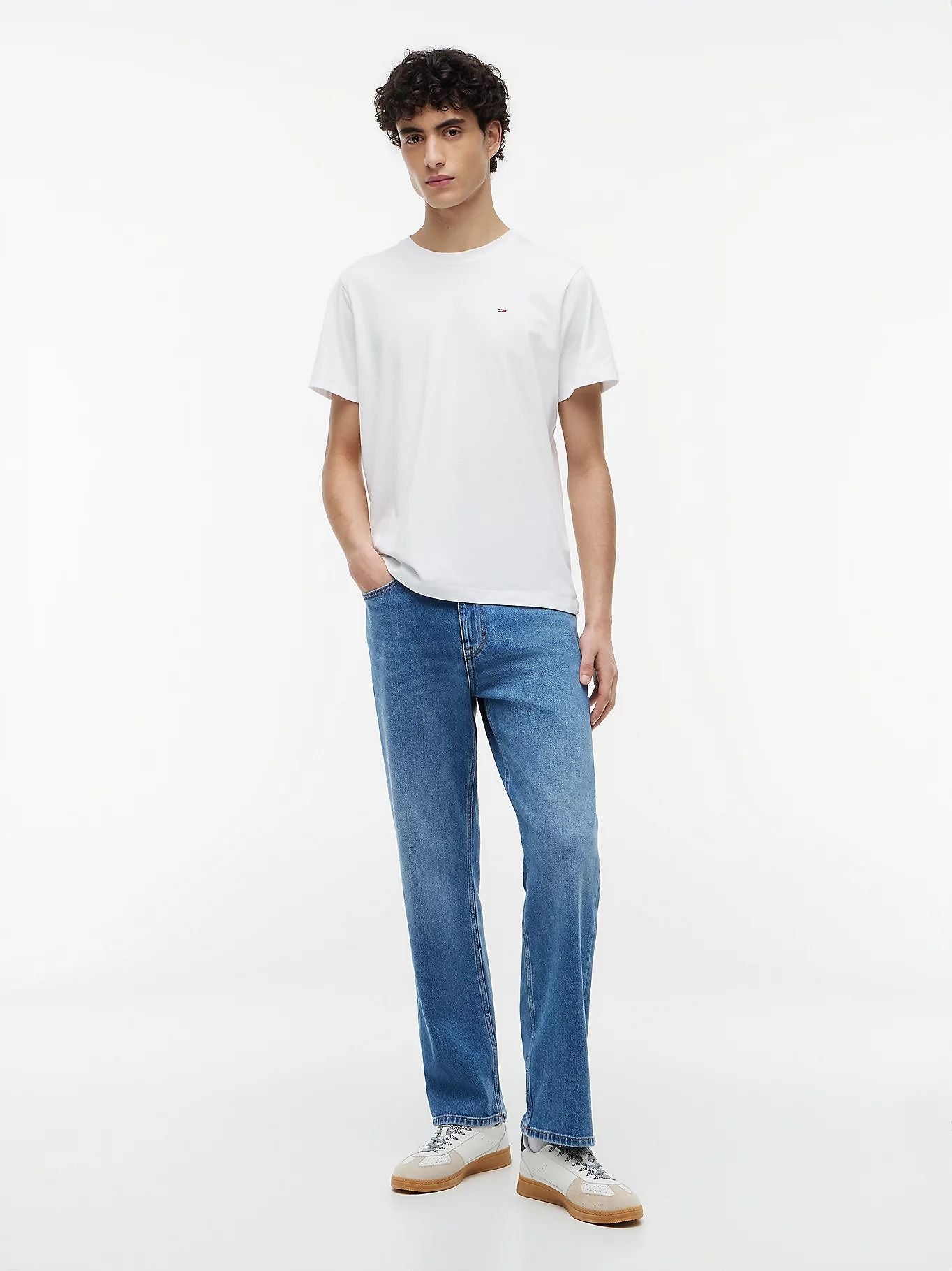 T-Shirt Tommy Jeans regular flag uomo