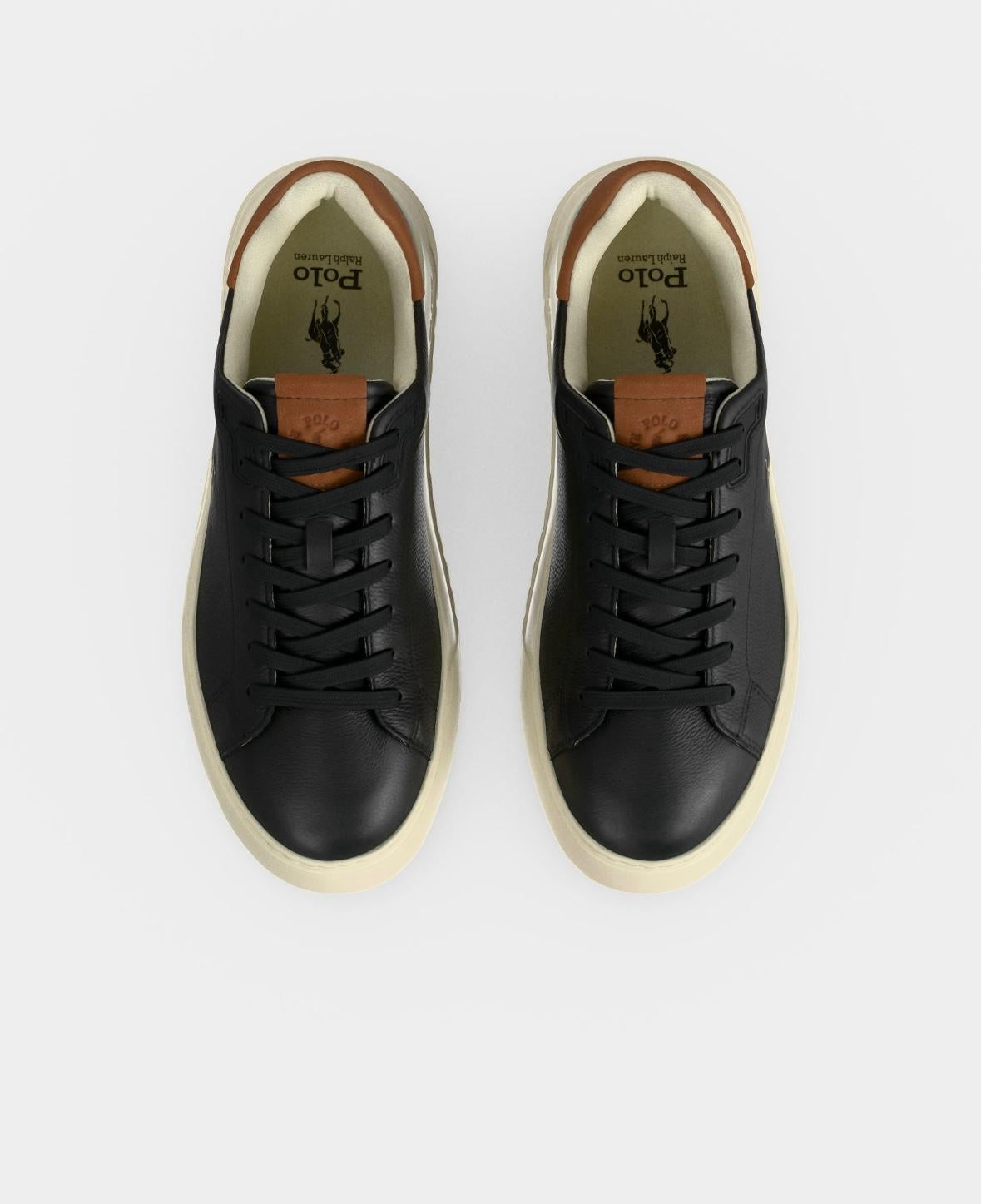 Sneakers Polo Ralph Lauren "Rlite Court Black" uomo