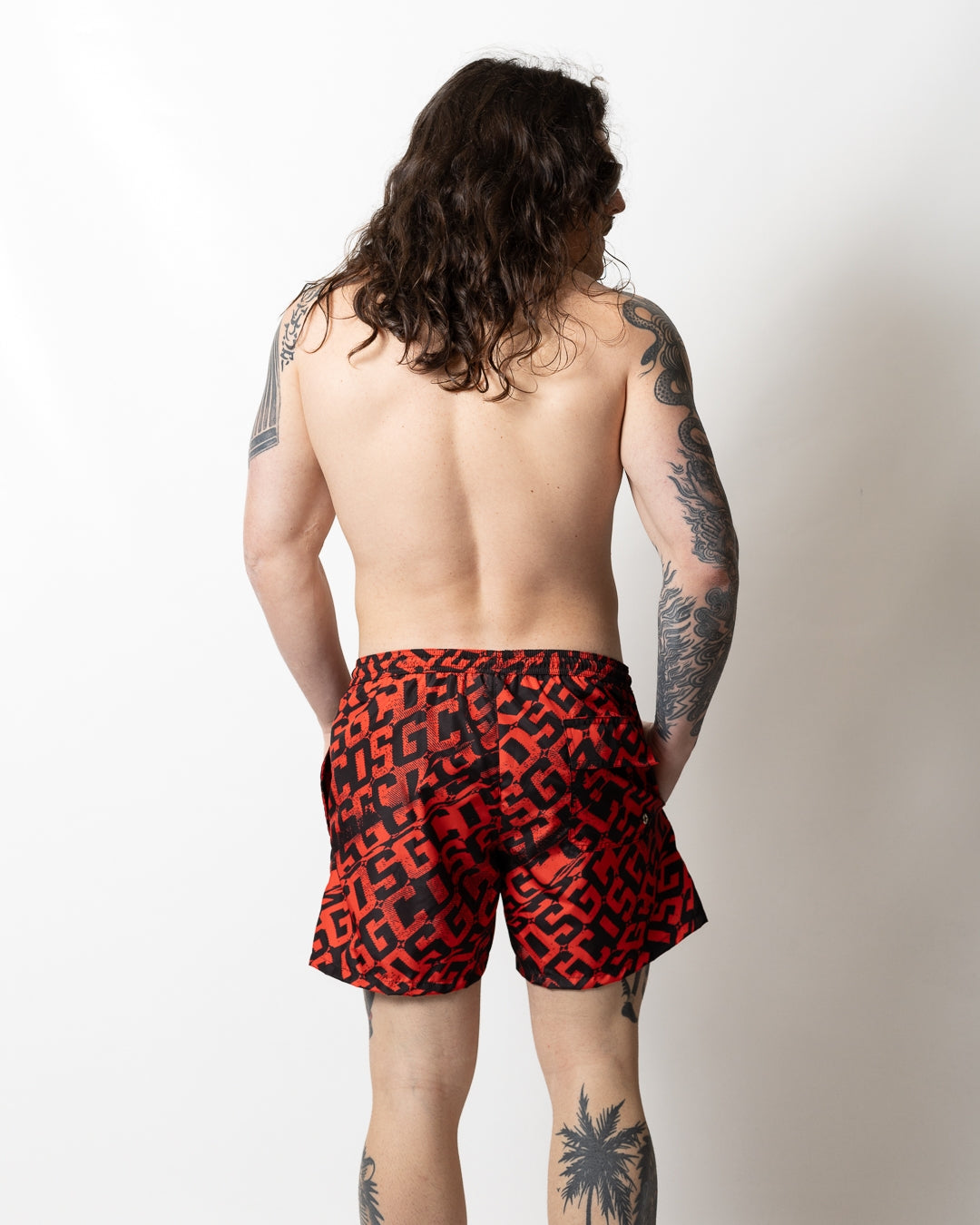 Boxer mare GCDS monogram all-over uomo
