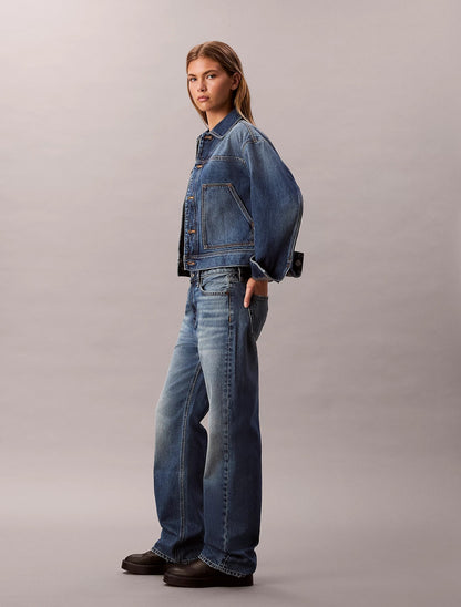 Jeans Calvin Klein "Signature 90s Straight" donna