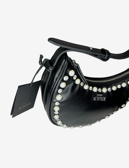 Borsa Twinset Actitude con perline e gioielli donna