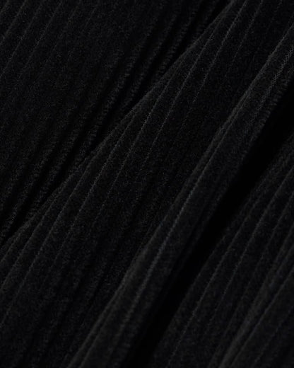 Giubbotto Lacoste in velluto a coste con logo ricamato