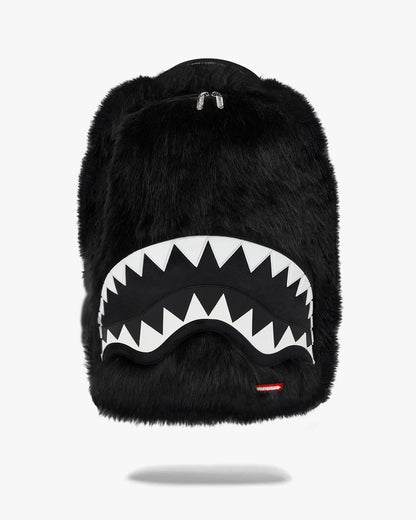 Zaino Sprayground nero "FUR CRAY BLACK BACKPACK"