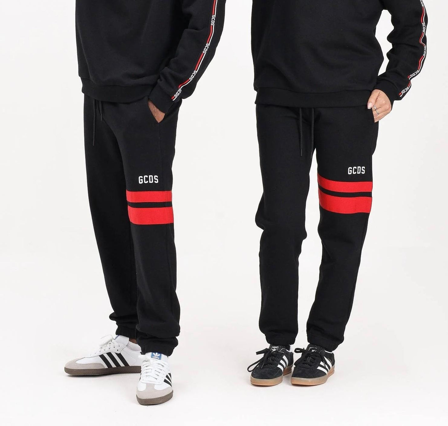 Pantalone GCDS in felpa logo regular