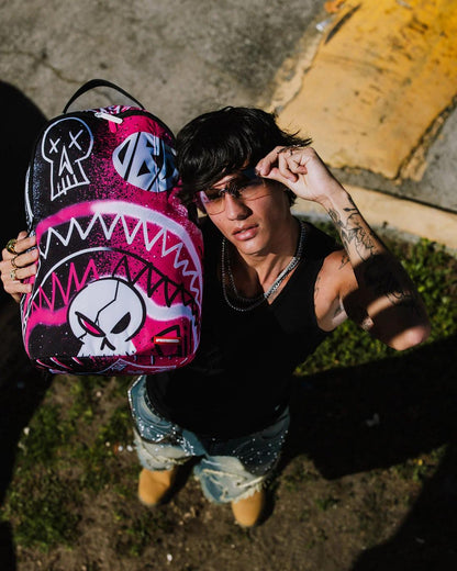 Zaino Sprayground fucsia pink punk dlxr  backpack
