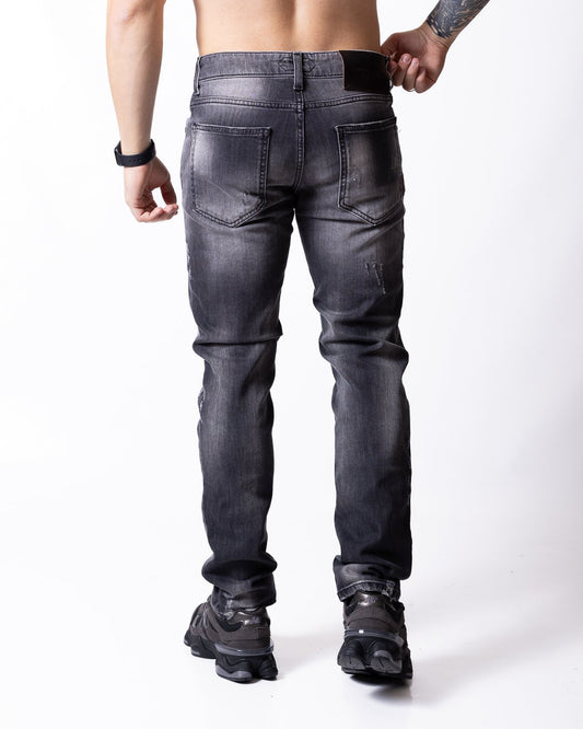 Jeans Daniele Alessandrini con patch logo