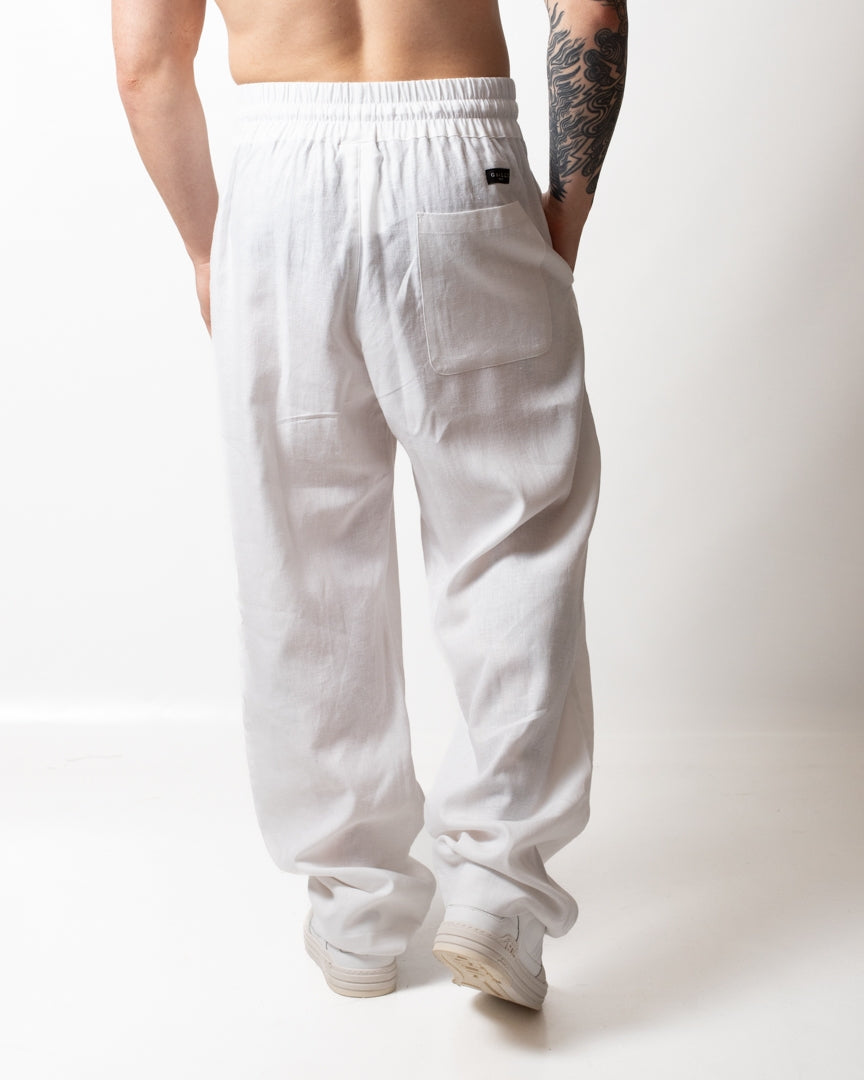 Pantalone Gaelle in lino uomo