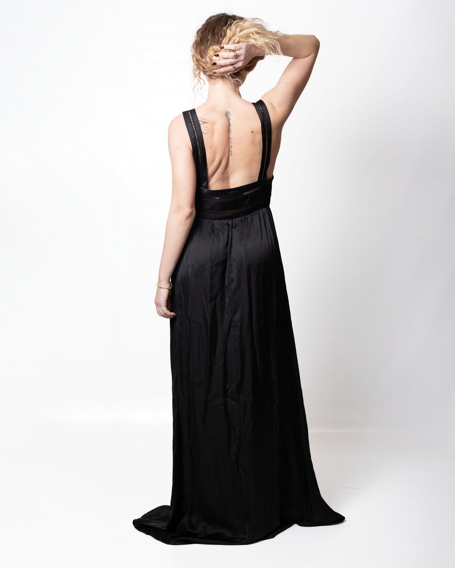 Abito Silvian Heach long con dettagli traforati donna