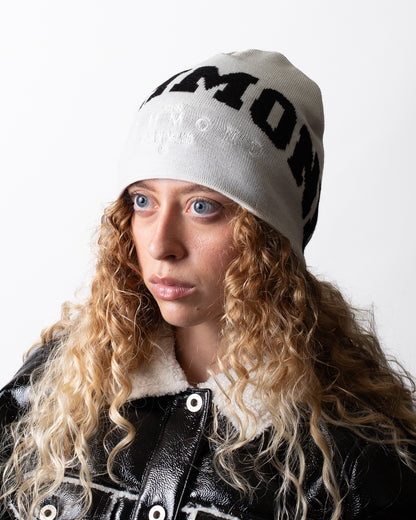 Cappello John Richmond in lana logato