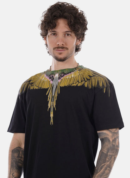 T-Shirt Marcelo Burlon "Icon Wings Colorfull" uomo
