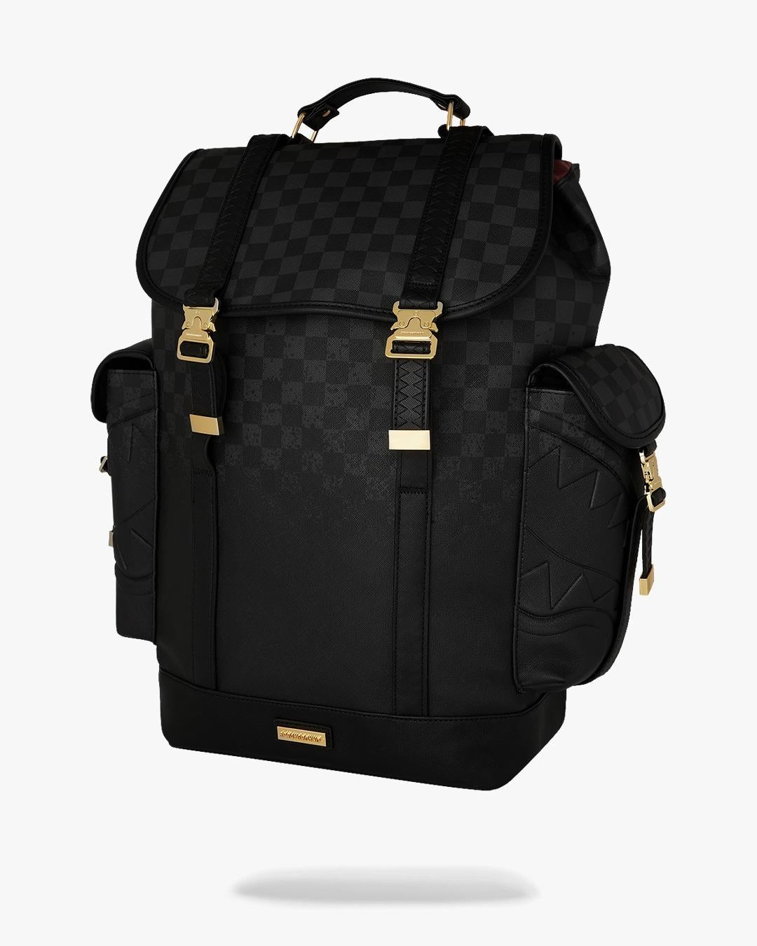 Zaino Sprayground nero "SPRITZ BLACK MONTE CARLO BACKPACK"