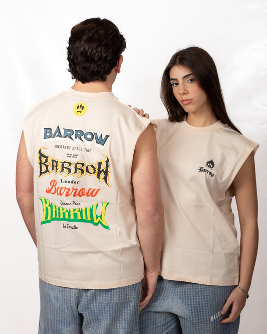 T-Shirt Barrow con stampa rock