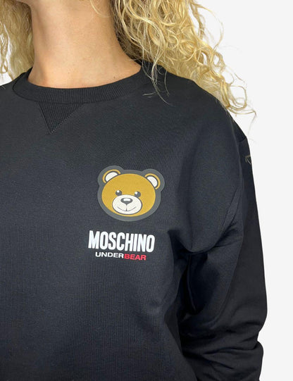 Felpa Moschino Underwear girocollo donna
