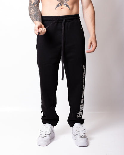 Pantalone Comme des Fuckdown in felpa con stampe uomo