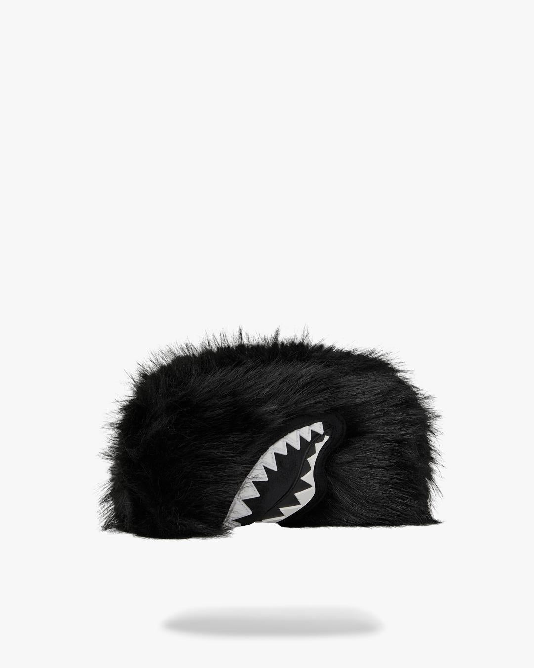 Pochette Sprayground nero "FUR CRAY BLACK POUCH"