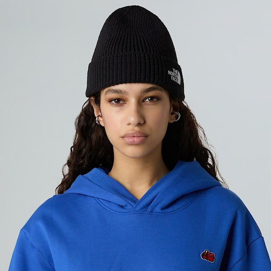 Cappello The North Face in costina con patch