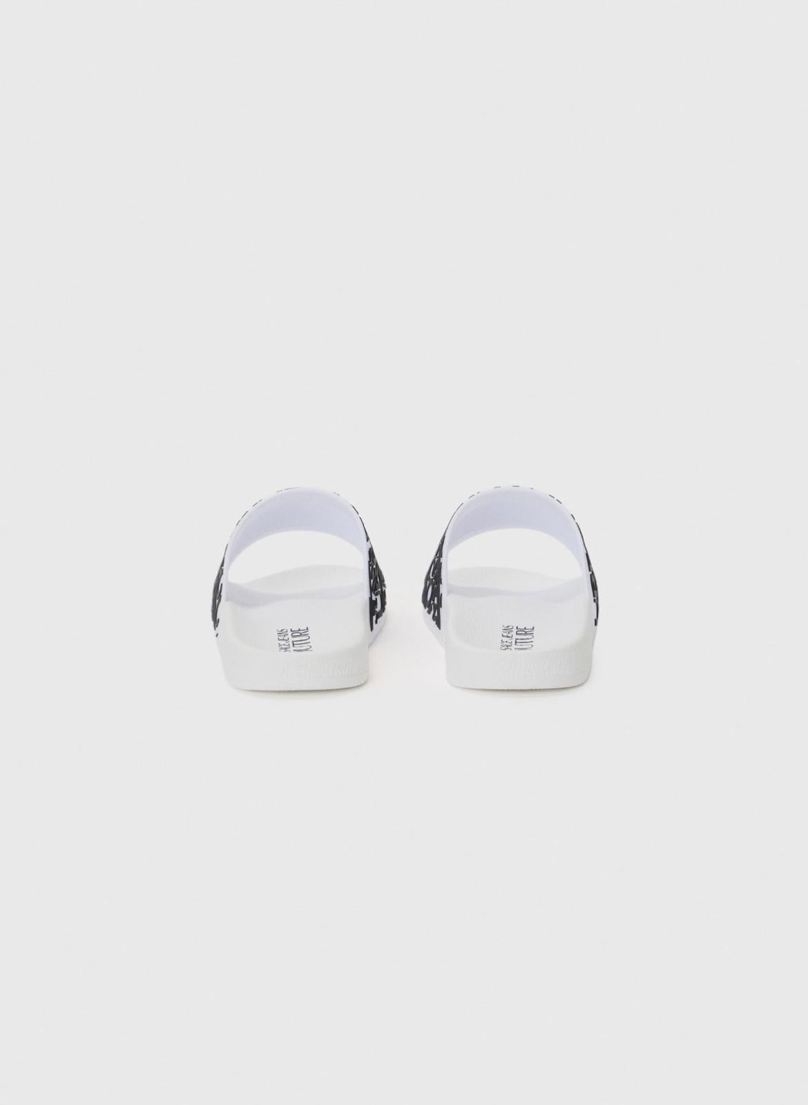 Ciabatte Versace Jeans Couture con fascia logomania uomo