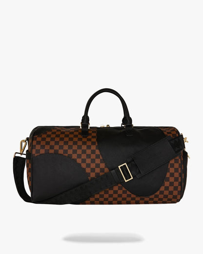 Borsone Sprayground marrone "JETSTREAM BROWN DUFFLE"