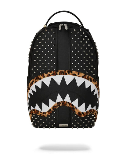 Zaino Sprayground nero Cheetah punk dlxsv backpack