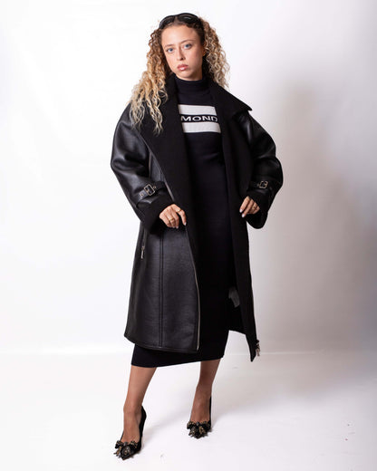 Cappotto Richmond X in ecopelle donna