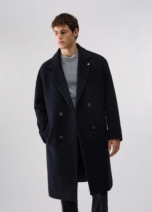 Cappotto Liu Jo doppiopetto in lana e cashmere