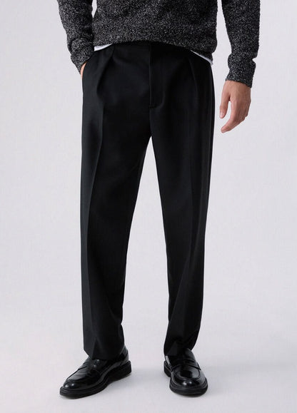 Pantalone Liu Jo in lana con logo metallico