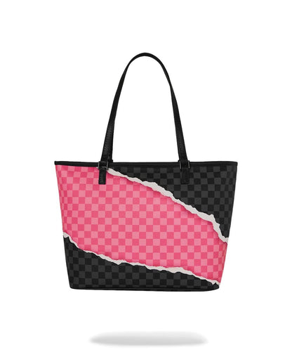 Borsa Sprayground nero PINK PANTHER ON THE RUN TOTE