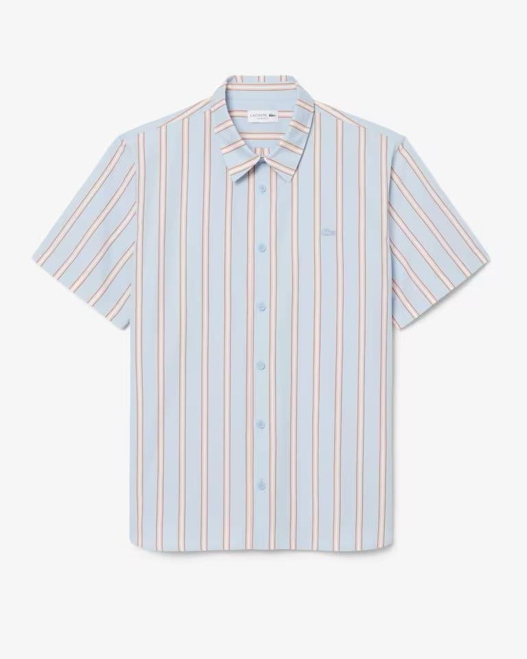 Camicia Lacoste regular a strisce uomo