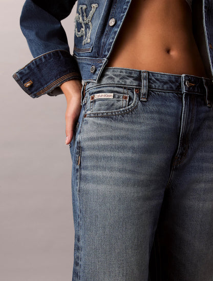 Jeans Calvin Klein "Signature 90s Straight" donna