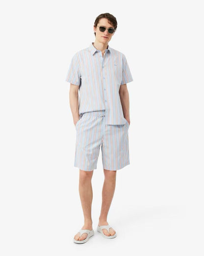 Bermuda Lacoste a strisce uomo