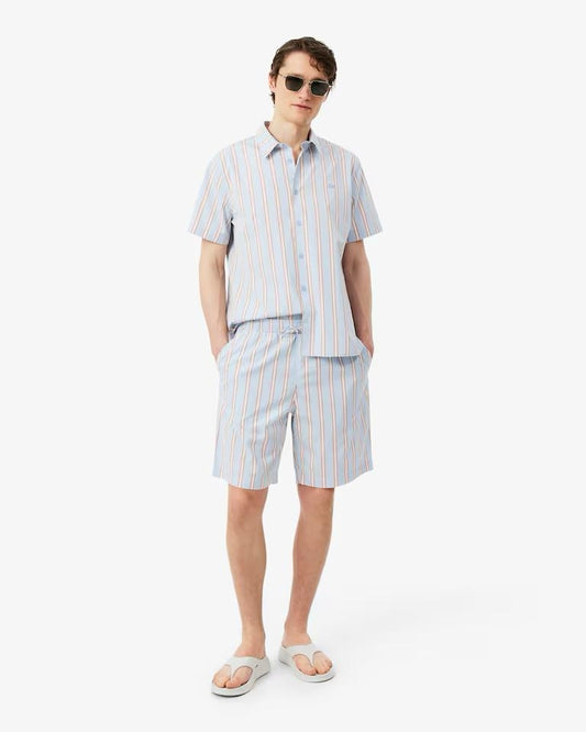 Bermuda Lacoste a strisce uomo