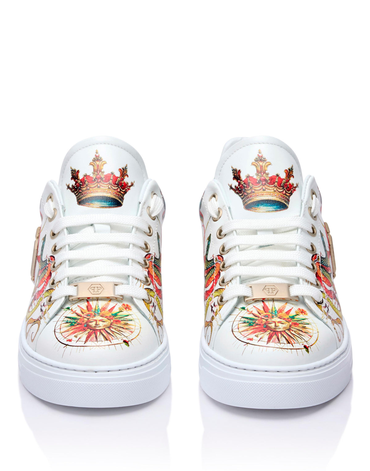 Sneakers Philipp Plein printed low-top stampata allover uomo