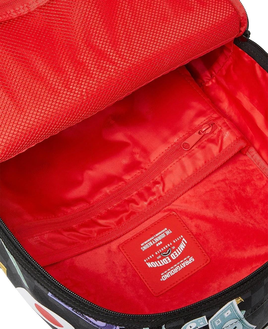 Zaino Sprayground nero Monopoly x Sprayground character dlxsv backpack