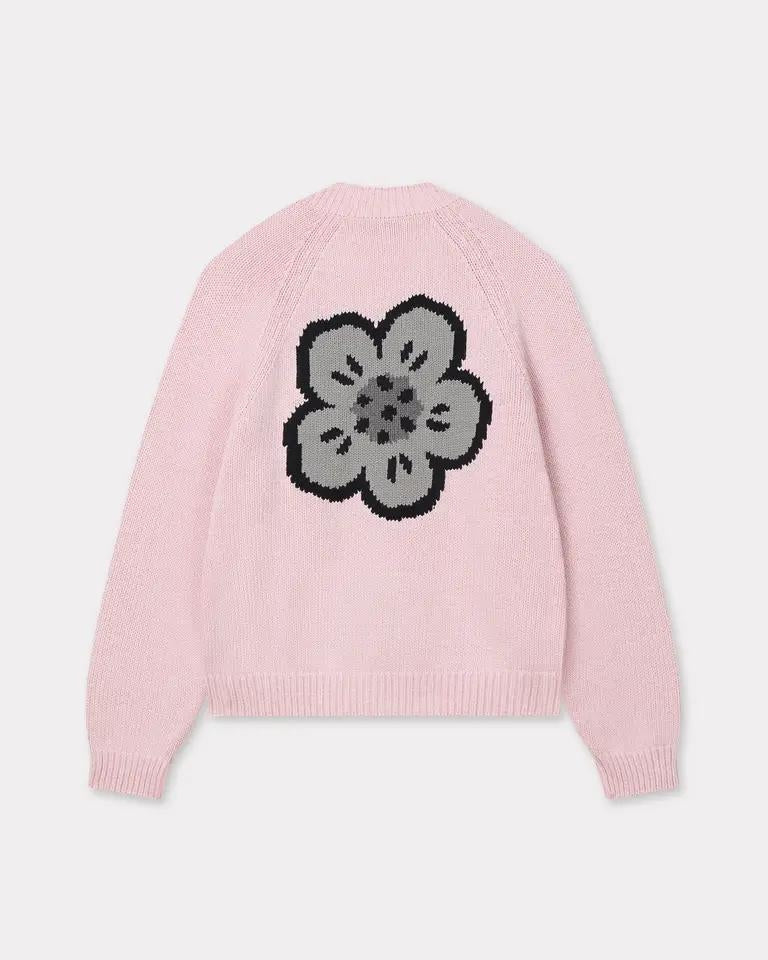 Cardigan Kenzo Paris "Boke Flower" in misto lana