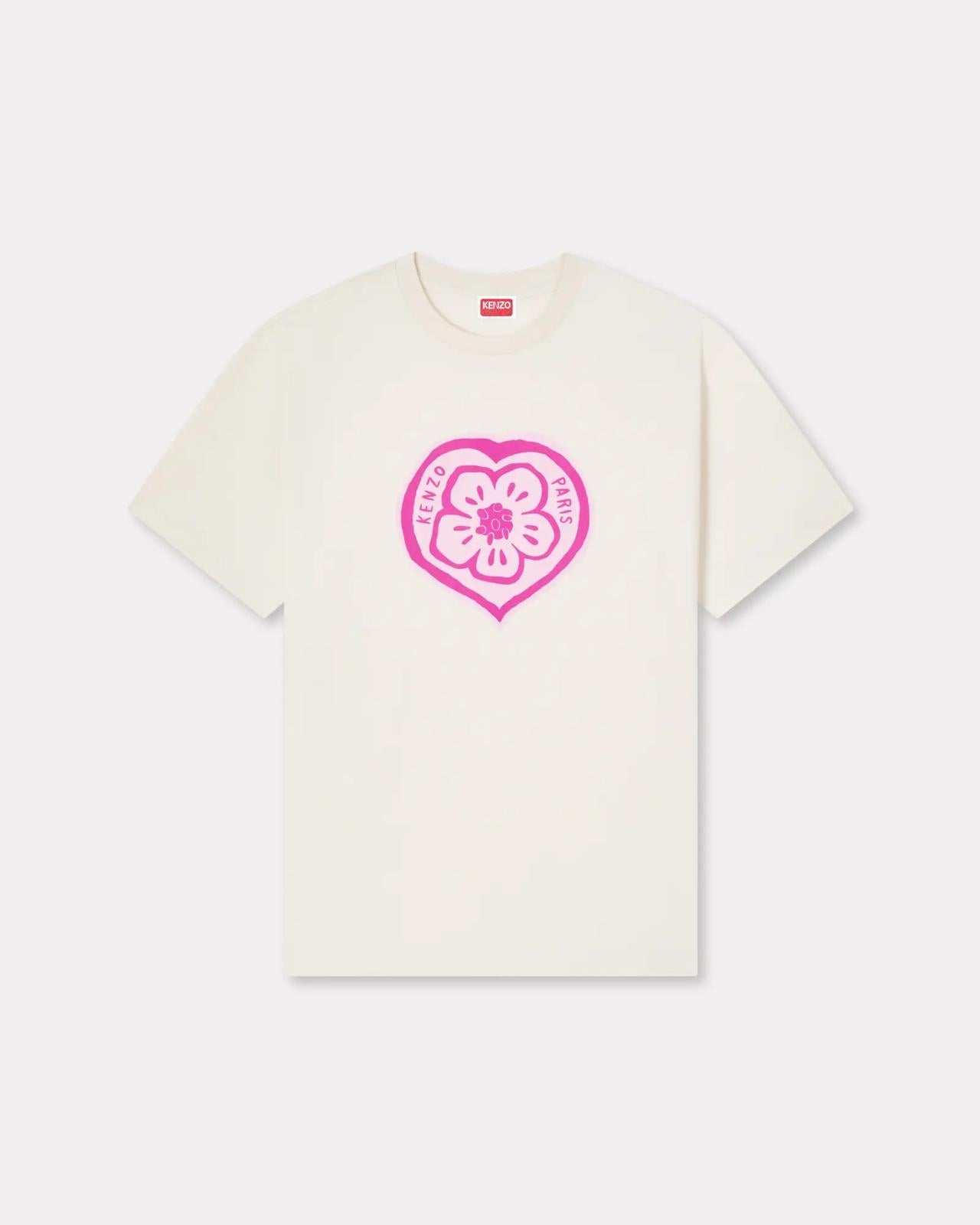 T-Shirt Kenzo "Boke Heart" loose fit donna