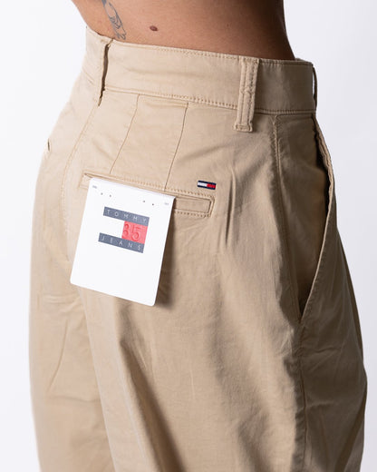 Pantalone Tommy Jeans wide leg chino donna